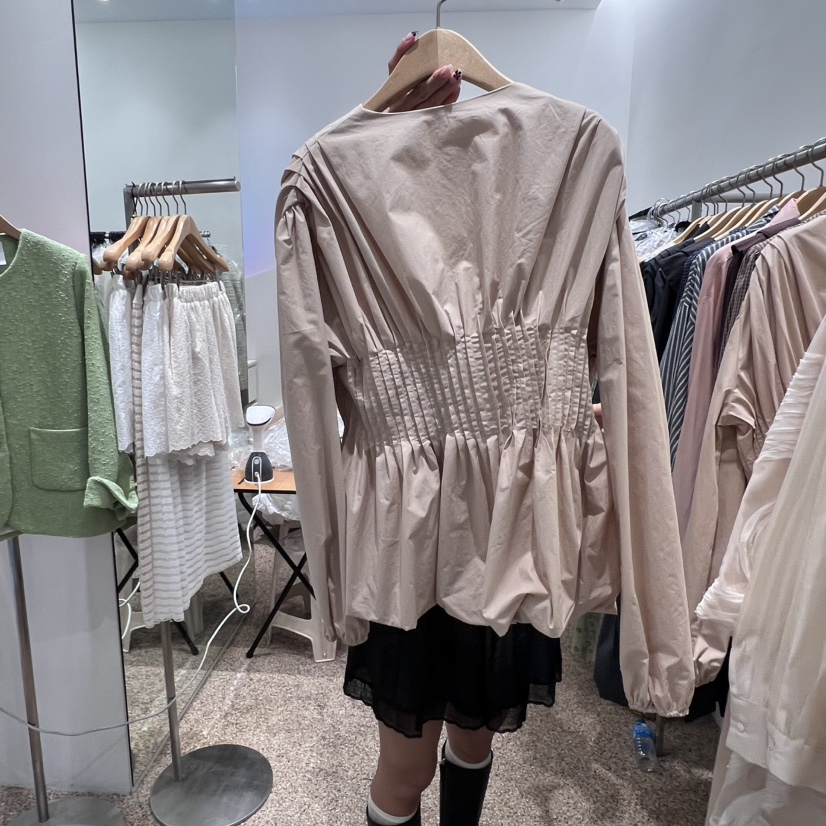 A東大門㊣代購女士新款職業休閑時尚人氣推薦熱賣襯衫蕾絲衫A STORE襯衫/蕾絲衫