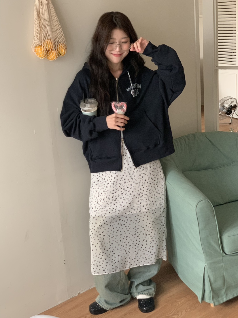BEFORE SUNRISE東大門㊣直郵女裝新款時尚人氣夾克拉鏈兜帽BEFORE SUNRISE夾克