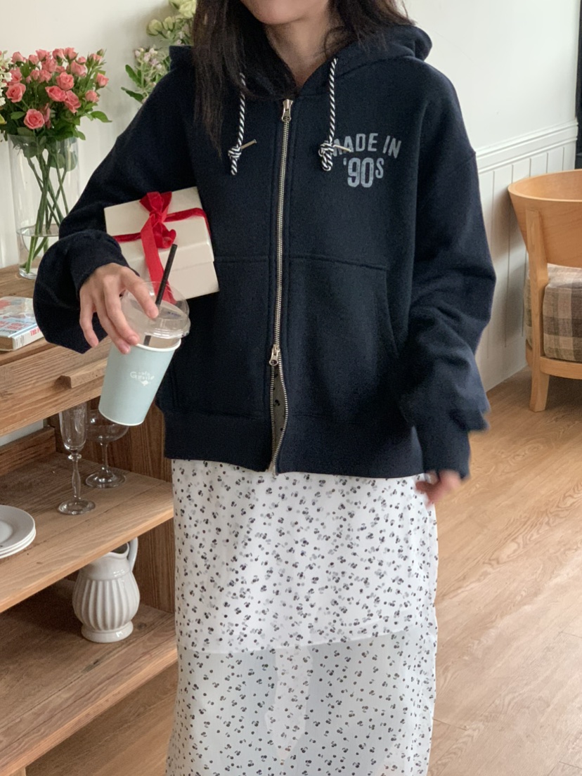 BEFORE SUNRISE東大門㊣直郵女裝新款時尚人氣夾克拉鏈兜帽BEFORE SUNRISE夾克