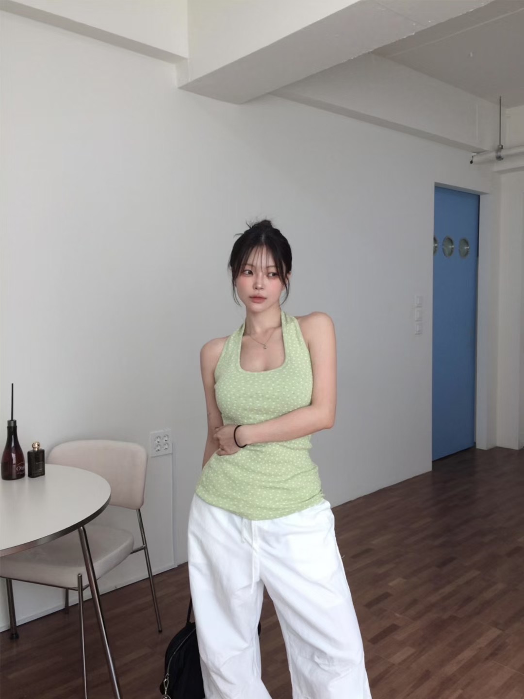 CLEVERGARDEN東大門㊣實拍女士新品職業時尚25秋冬吊帶背心CLEVERGARDEN吊帶/背心