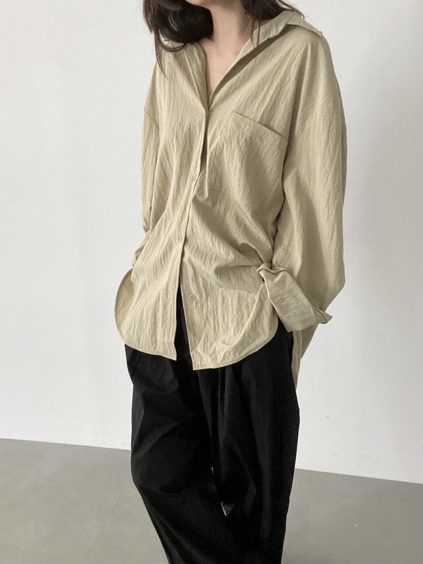PLANTS ON GRAY韓國直郵㊣女裝新款熱賣25秋冬襯衫蕾絲衫PLANTS ON GRAY襯衫/蕾絲衫