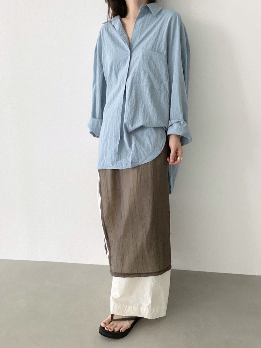 PLANTS ON GRAY韓國直郵㊣女裝新款熱賣25秋冬襯衫蕾絲衫PLANTS ON GRAY襯衫/蕾絲衫