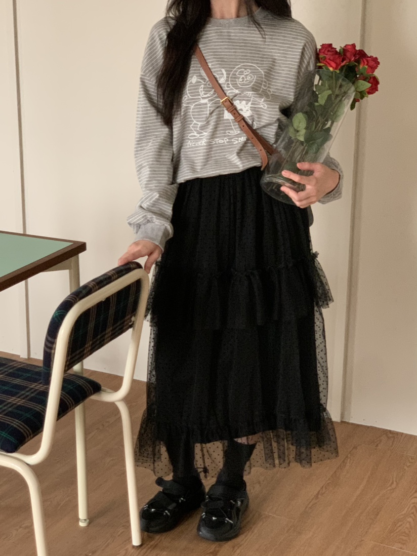 BEFORE SUNRISE東大門㊣實拍女裝新款25秋冬職業休閑長袖T恤BEFORE SUNRISE長袖T恤