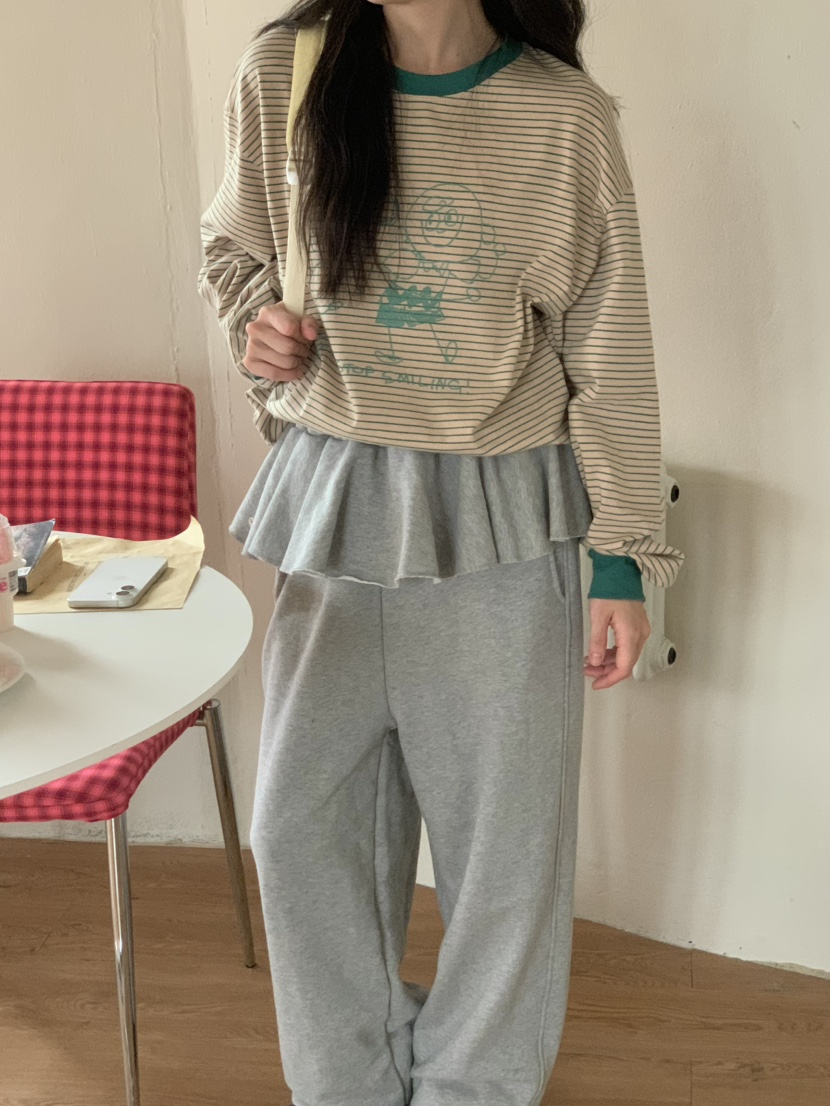 BEFORE SUNRISE東大門㊣代購女士新款真品時尚熱賣人氣休閑褲BEFORE SUNRISE休閑褲
