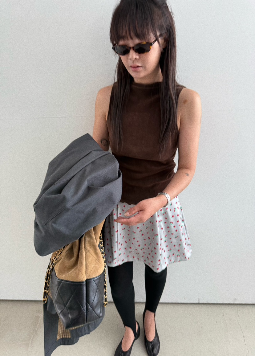 OLI SEOUL韓國直郵㊣女裝新款時尚25秋冬人氣休閑推薦短裙OLI SEOUL短裙