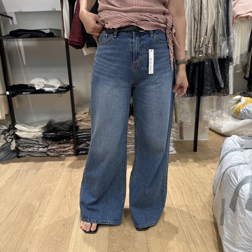 M.G.N東大門㊣實拍女士新品推薦熱賣職業時尚25秋冬牛仔褲MAGNET牛仔褲