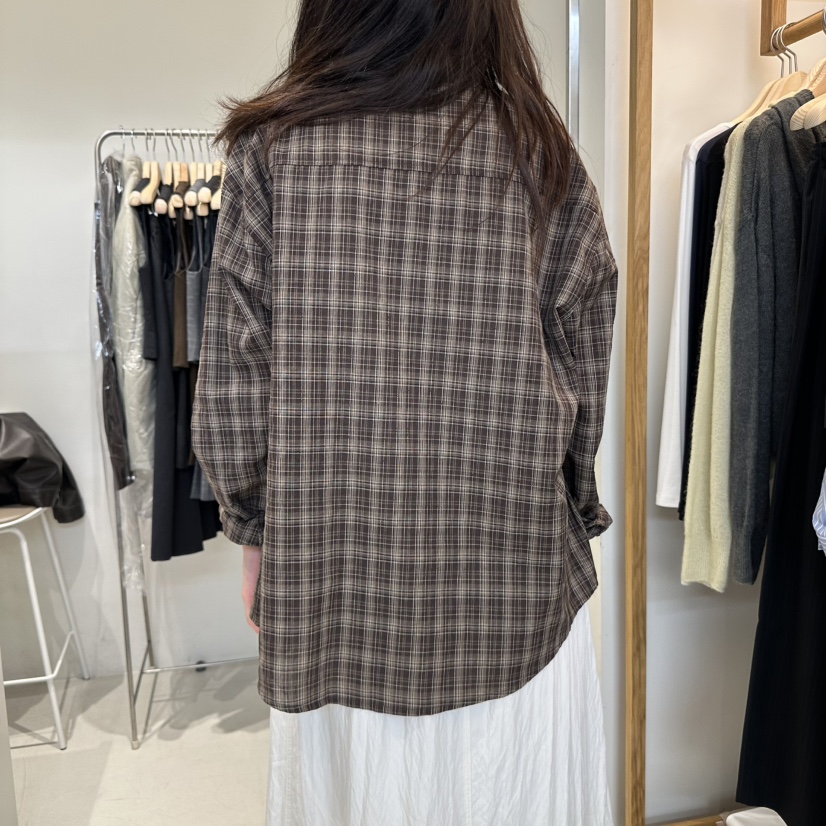 OUTRENE韓國代購㊣女士新品25秋冬熱賣人氣時尚真品襯衫蕾絲衫OUTRENE襯衫/蕾絲衫