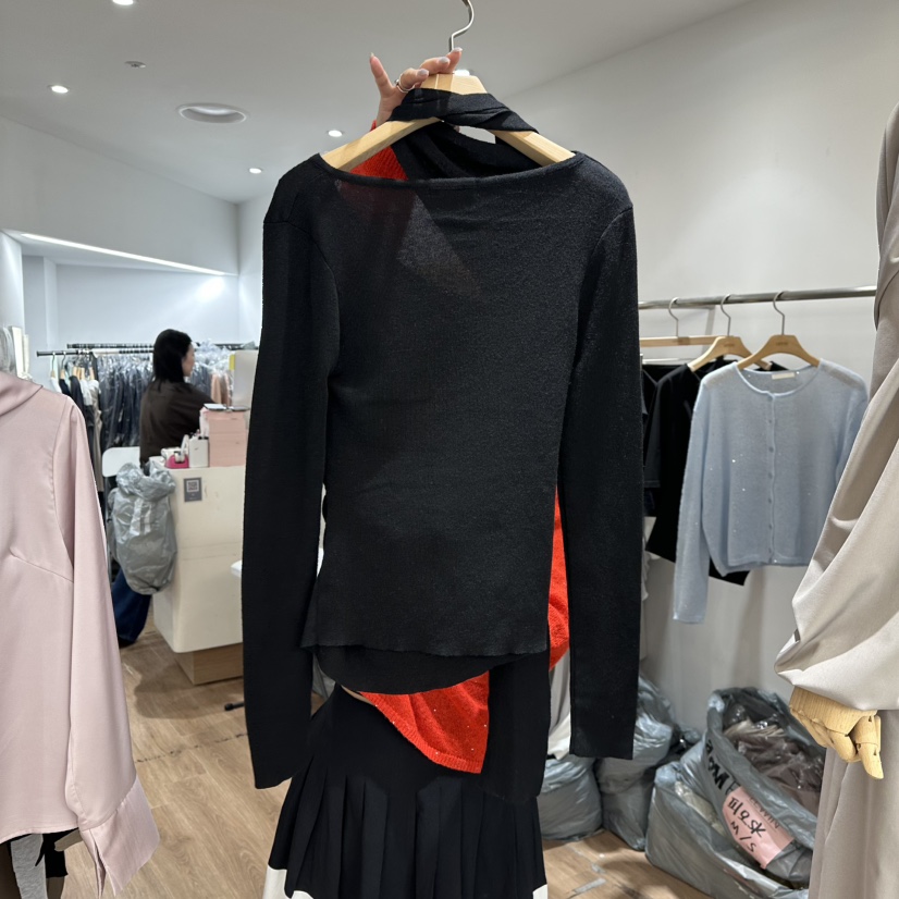 LEWIN韓國代購㊣女裝新品職業休閑真品人氣推薦熱賣長袖T恤LEWIN長袖T恤