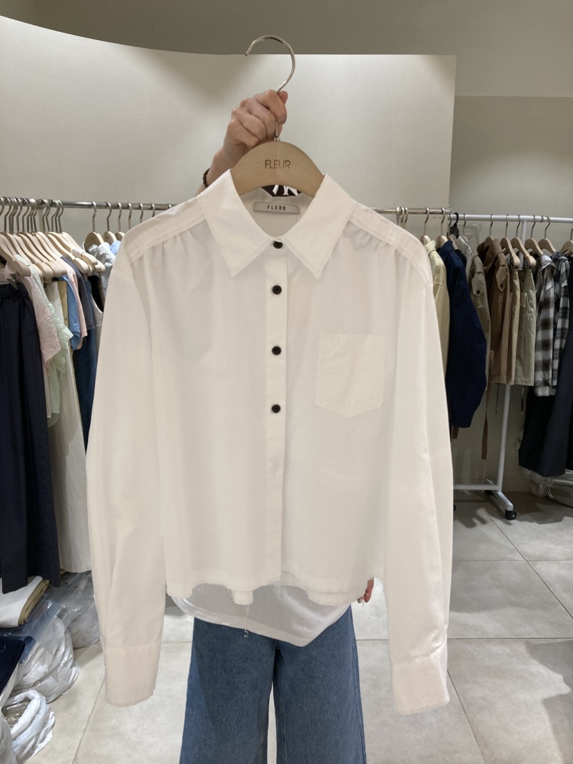 FLEUR-P韓國直郵㊣女裝新品真品推薦休閑熱賣時尚襯衫蕾絲衫FLEUR襯衫/蕾絲衫圖色1