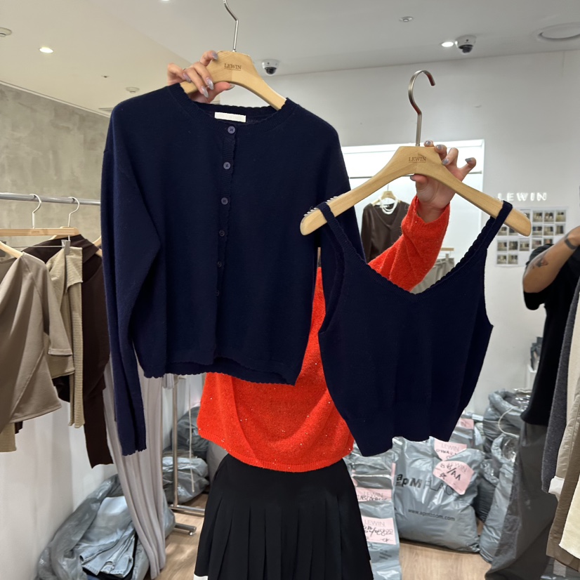LEWIN韓國直郵㊣女士新款人氣職業熱賣休閑時尚套裝兩件套套裝LEWIN套裝圖色3