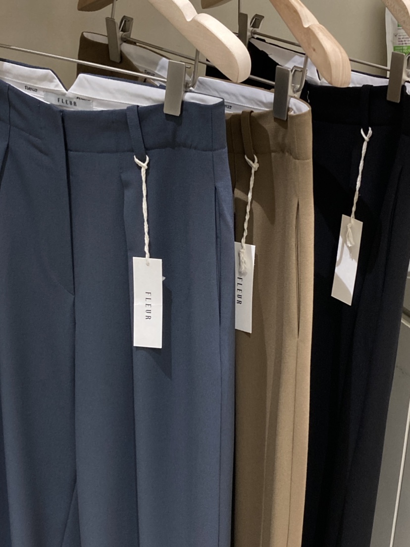 FLEUR-P韓國代購㊣女士新品25秋冬真品人氣熱賣職業休閑褲FLEUR休閑褲
