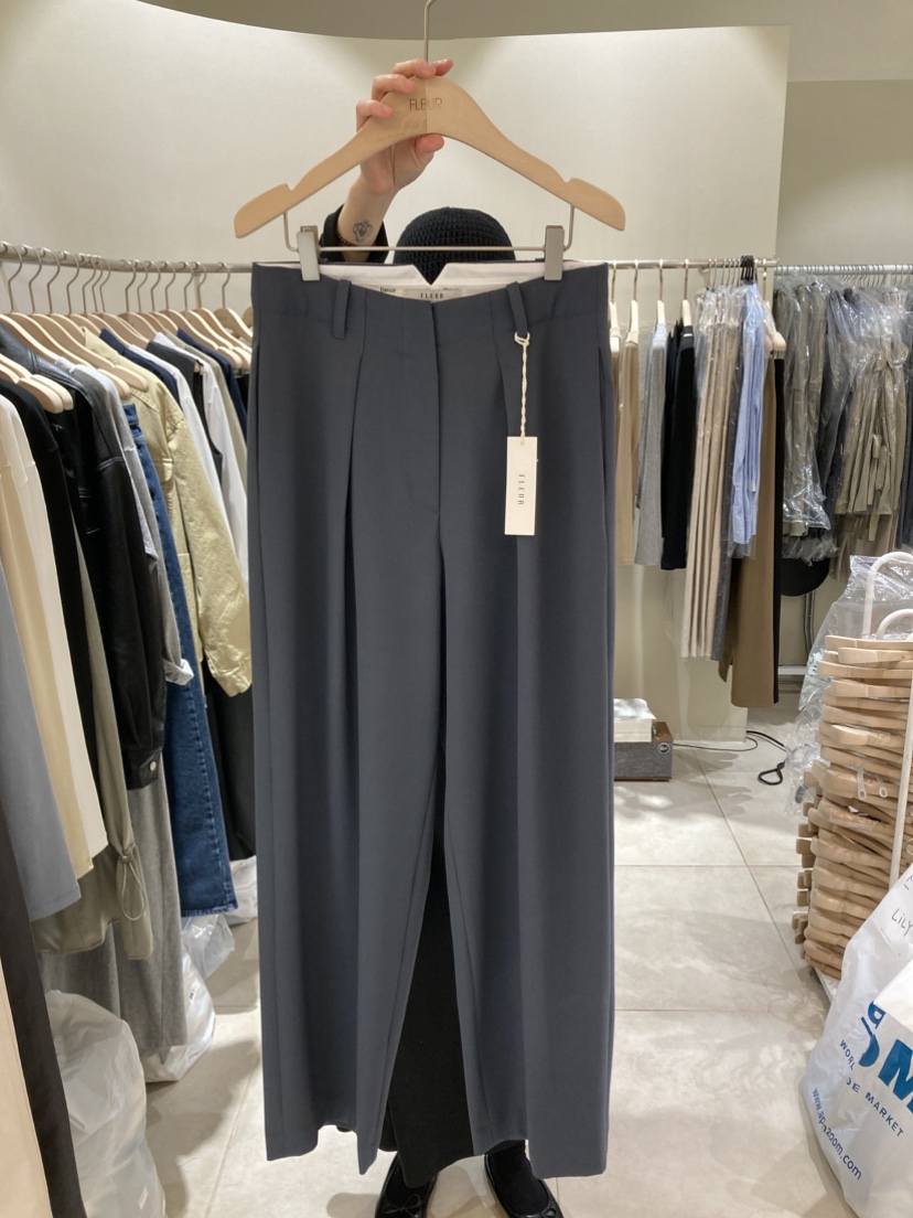 FLEUR-P韓國代購㊣女士新品25秋冬真品人氣熱賣職業休閑褲FLEUR休閑褲圖色1