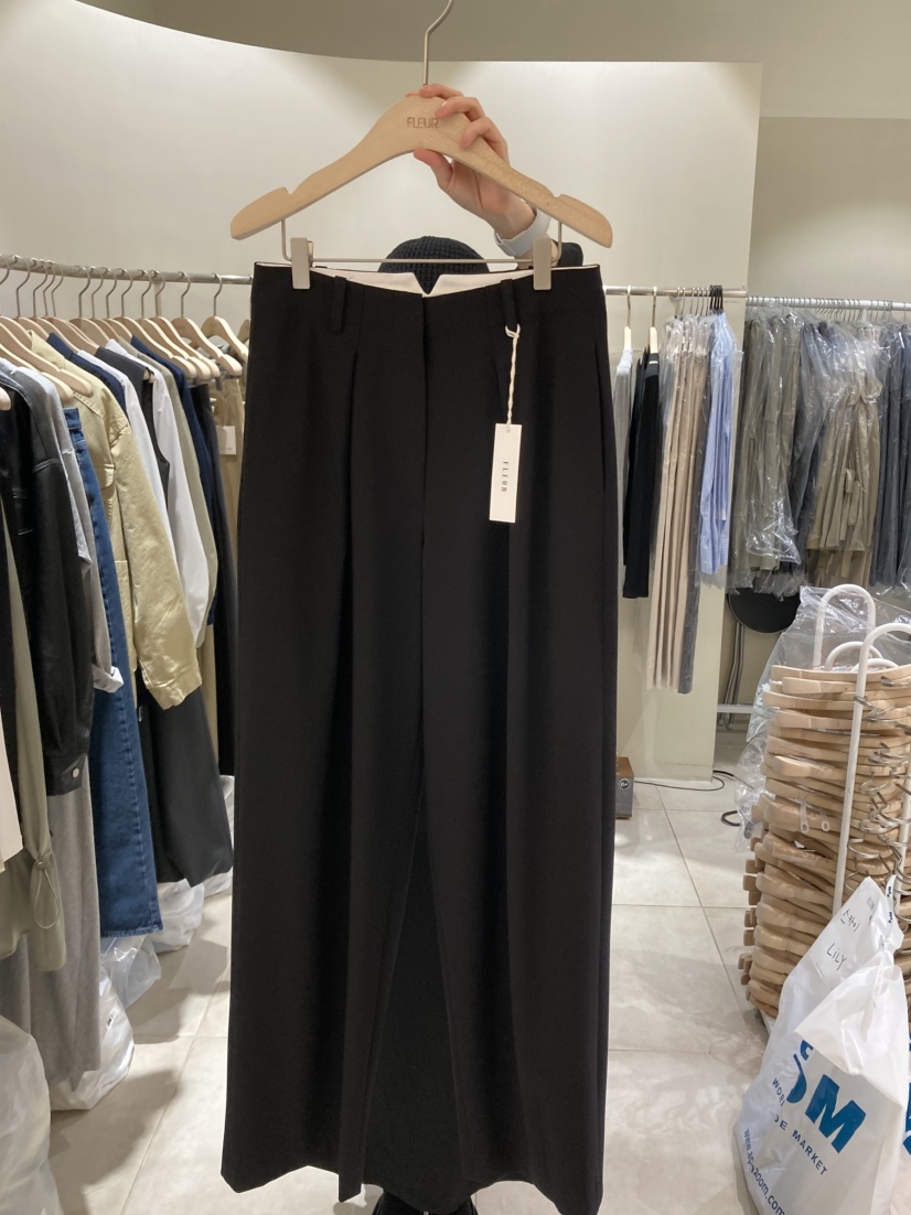 FLEUR-P韓國代購㊣女士新品25秋冬真品人氣熱賣職業休閑褲FLEUR休閑褲圖色3