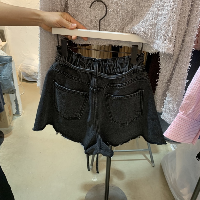 OZ韓國直郵㊣女裝新品25秋冬休閑人氣時尚真品短褲含腰繩褶皺OZ.ounce短褲