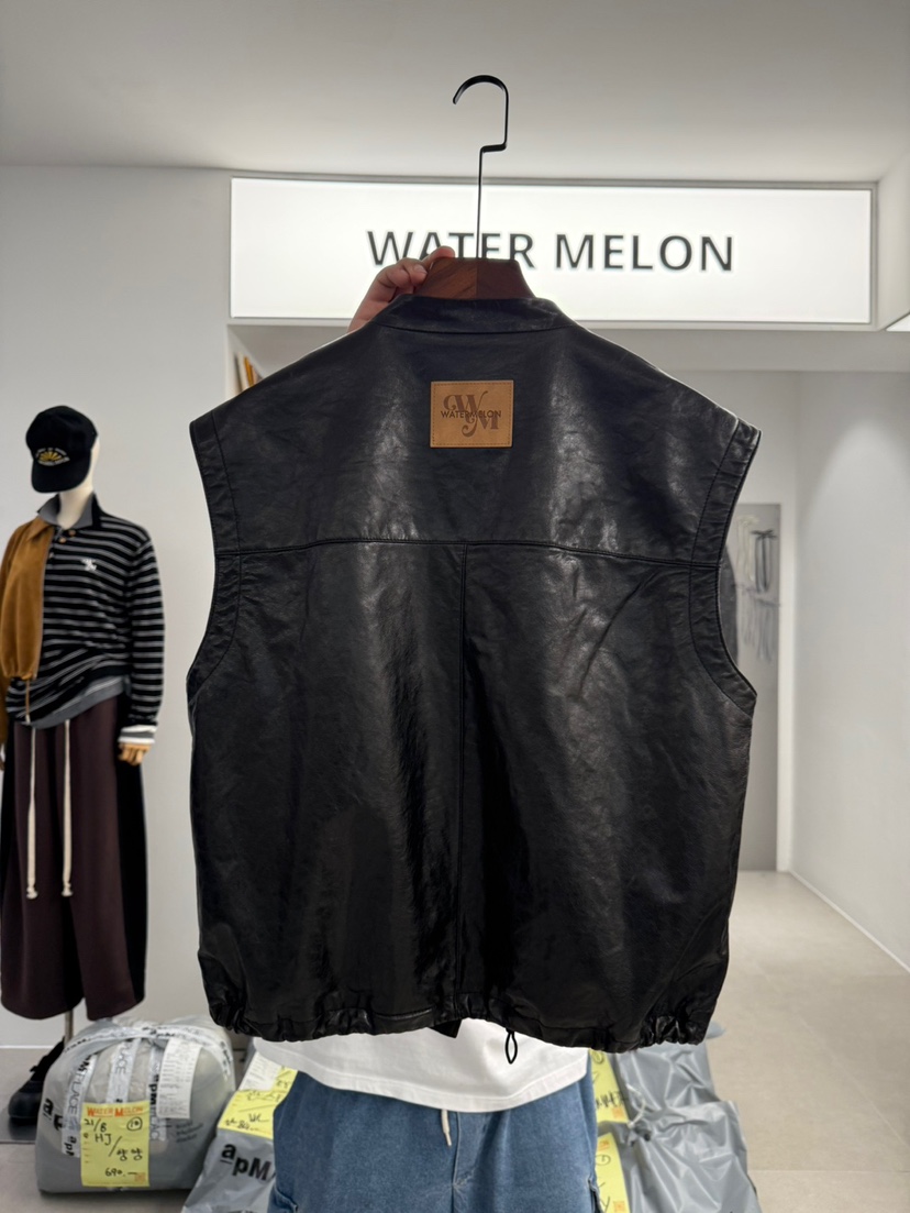 WATERMELON東大門㊣代購女裝新品推薦時尚休閑人氣25秋冬馬甲WATER MELON馬甲
