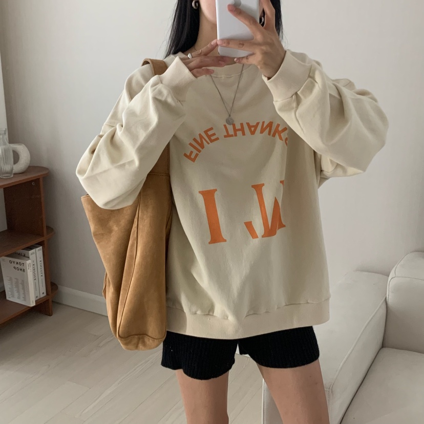 HELLO JINI東大門㊣代購女裝新款真品25秋冬熱賣推薦人氣衛衣HELLO JINI衛衣