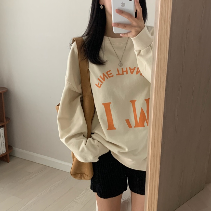 HELLO JINI東大門㊣代購女裝新款真品25秋冬熱賣推薦人氣衛衣HELLO JINI衛衣