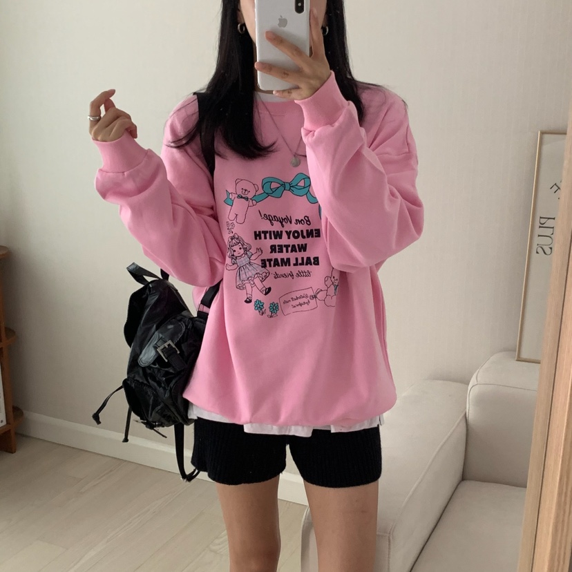 FROMJINI東大門㊣直郵女裝新款時尚休閑真品人氣推薦職業衛衣FROMJINI衛衣