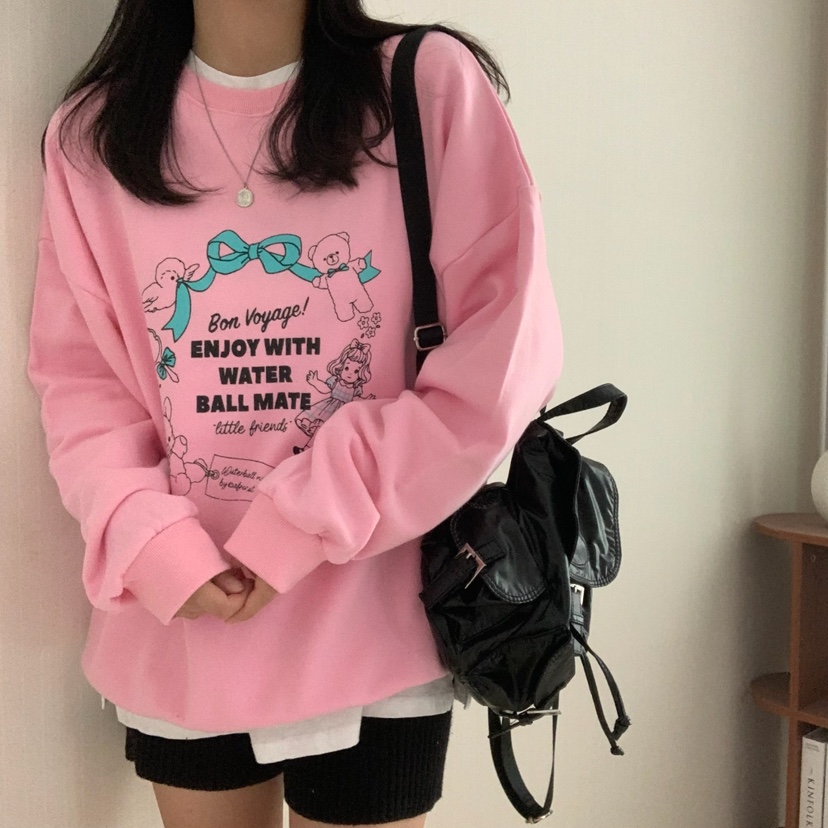 FROMJINI東大門㊣直郵女裝新款時尚休閑真品人氣推薦職業衛衣FROMJINI衛衣