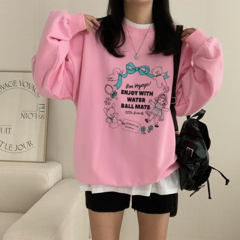 FROMJINI東大門㊣直郵女裝新款時尚休閑真品人氣推薦職業衛衣FROMJINI衛衣