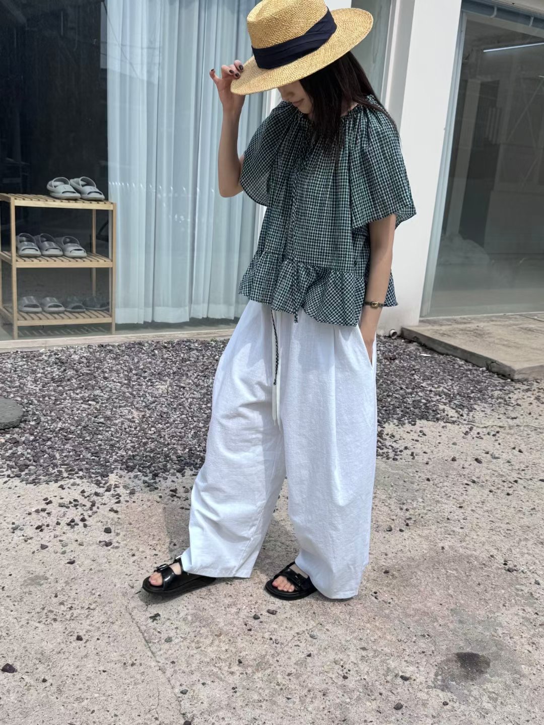 There’s東大門㊣實拍女裝新款熱賣真品時尚人氣襯衫蕾絲衫There’s襯衫/蕾絲衫圖色2