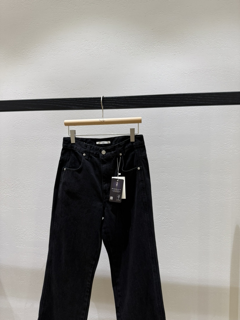 NDE東大門㊣直郵女裝新品職業時尚真品推薦休閑25秋冬牛仔褲NDE牛仔褲