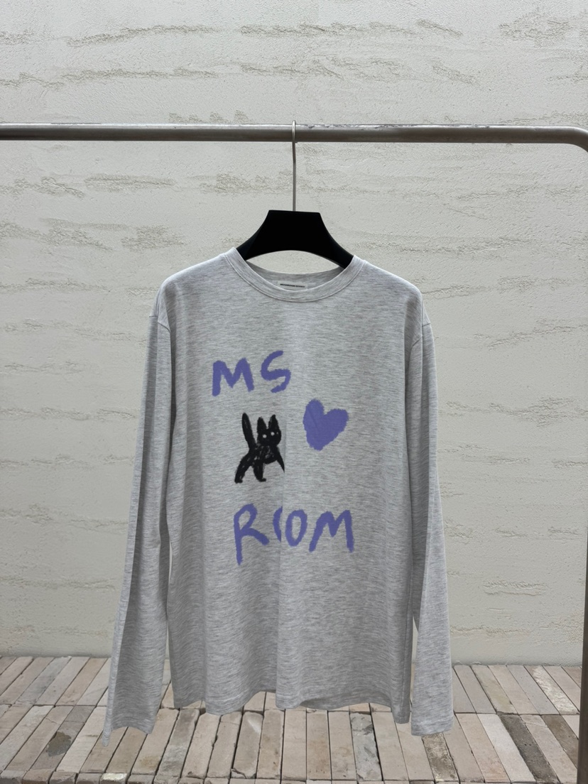 MUSHROOM EFFECT韓國直郵㊣女士新品25秋冬職業人氣長袖T恤MUSHROOM EFFECT長袖T恤