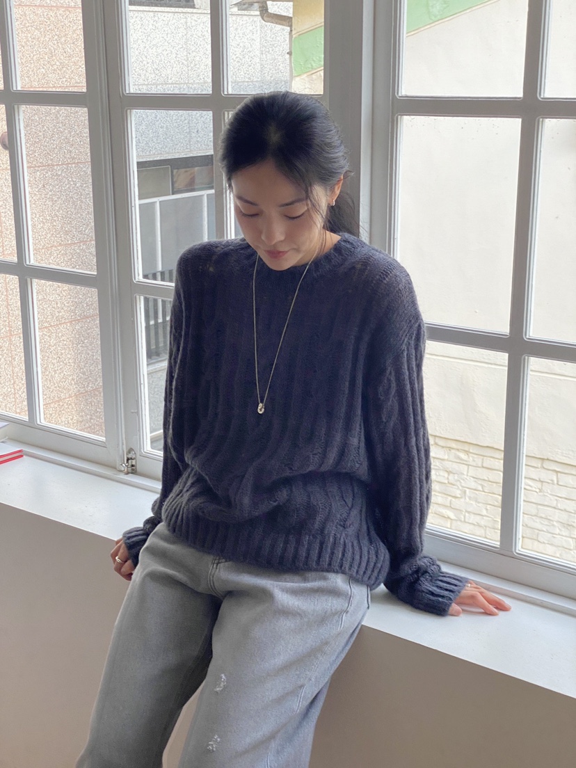 ERUME東大門㊣直郵女裝新款推薦職業休閑時尚25秋冬針織衫羊駝ERUME針織衫