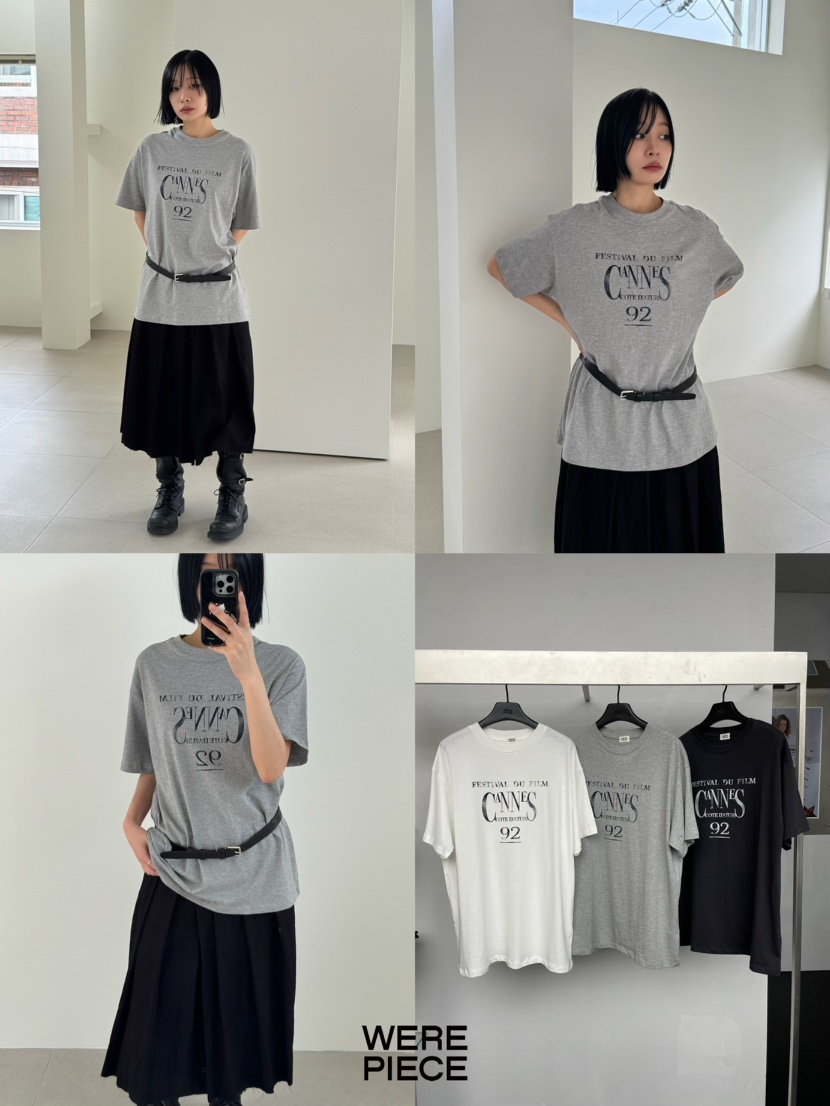 KARE/WEREPIECE韓國直郵㊣女士新品休閑真品時尚職業人氣T恤KARE/WEREPIECET恤