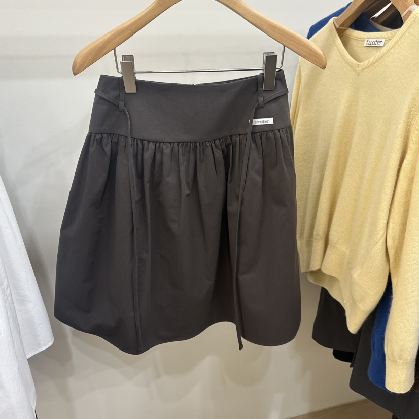 3 ANOTHER東大門㊣代購女裝新品真品人氣時尚熱賣短裙褶皺3 ANOTHER短裙圖色2