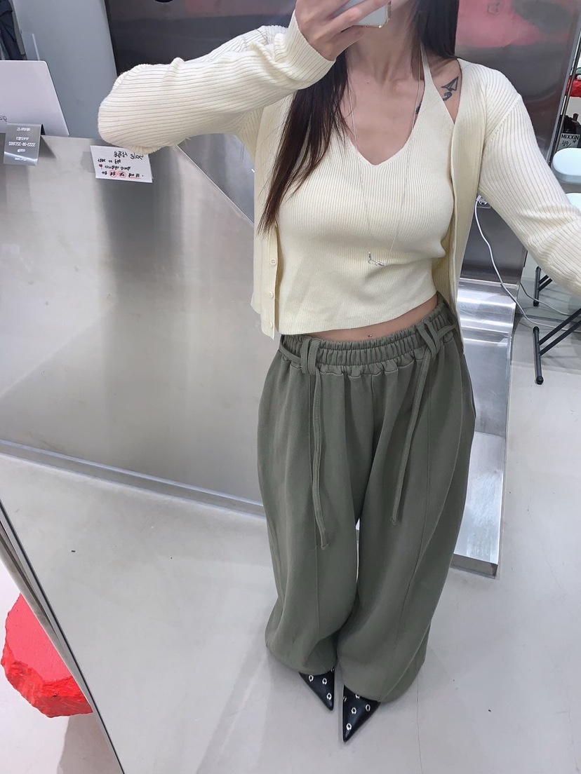 BADCALM東大門㊣代購女士新品推薦職業真品休閑人氣25秋冬休閑褲BADCALM休閑褲