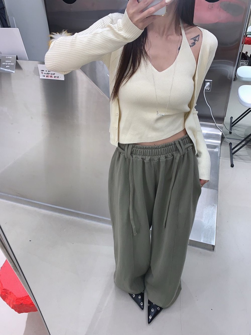 BADCALM東大門㊣代購女士新品推薦職業真品休閑人氣25秋冬休閑褲BADCALM休閑褲