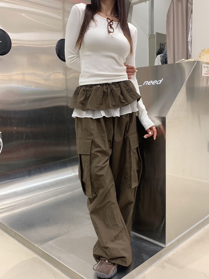 BADCALM東大門㊣代購女裝新款真品時尚熱賣休閑推薦25秋冬裙褲BADCALM裙褲