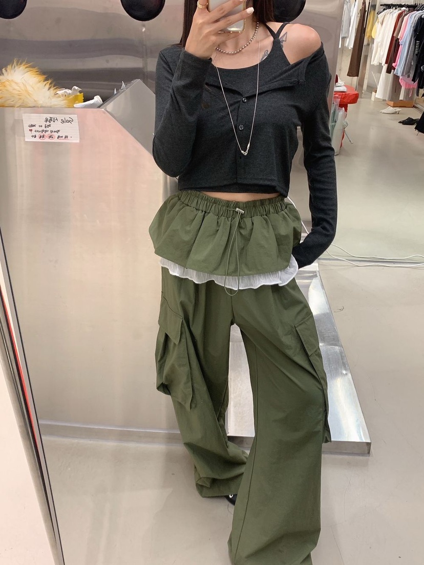 BADCALM東大門㊣代購女裝新款真品時尚熱賣休閑推薦25秋冬裙褲BADCALM裙褲