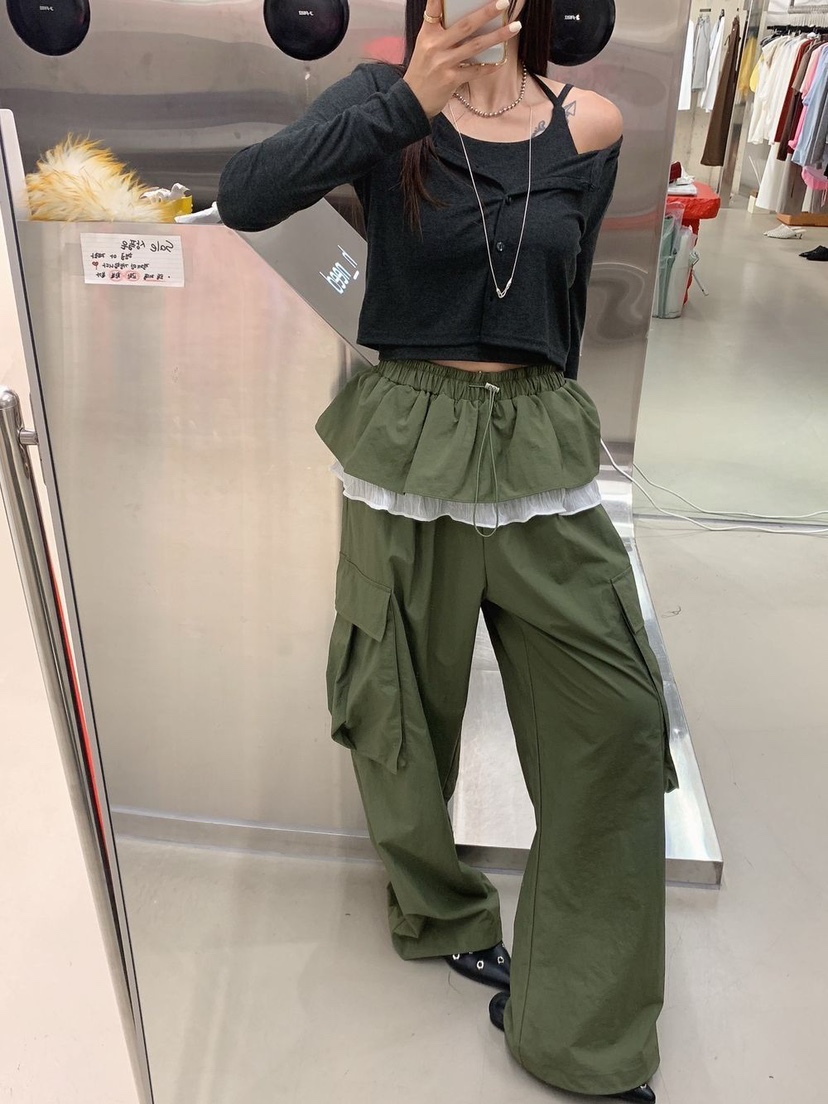 BADCALM東大門㊣代購女裝新款真品時尚熱賣休閑推薦25秋冬裙褲BADCALM裙褲