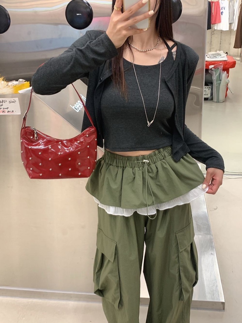 BADCALM東大門㊣代購女裝新款真品時尚熱賣休閑推薦25秋冬裙褲BADCALM裙褲