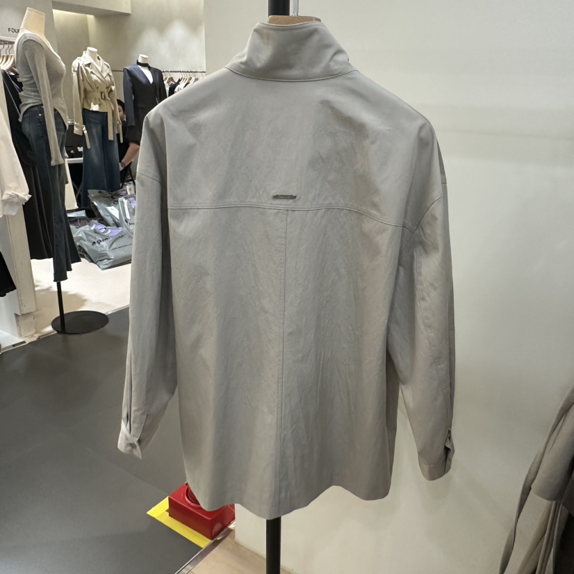 3 ANOTHER韓國代購㊣女裝新品時尚25秋冬職業推薦夾克高領3 ANOTHER夾克
