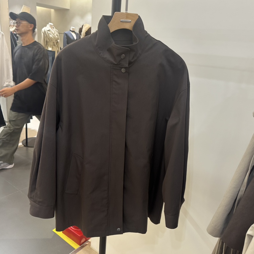 3 ANOTHER韓國代購㊣女裝新品時尚25秋冬職業推薦夾克高領3 ANOTHER夾克圖色2