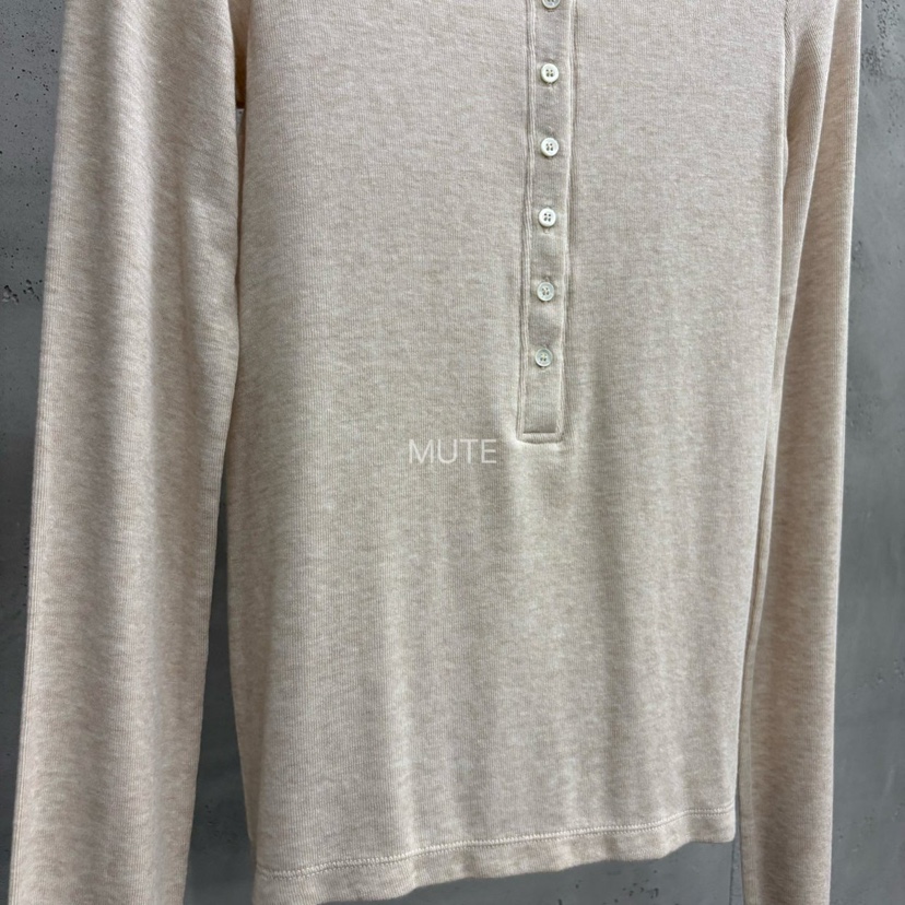 MUTE-P東大門㊣直郵女裝新款熱賣推薦休閑職業真品長袖T恤MUTE長袖T恤
