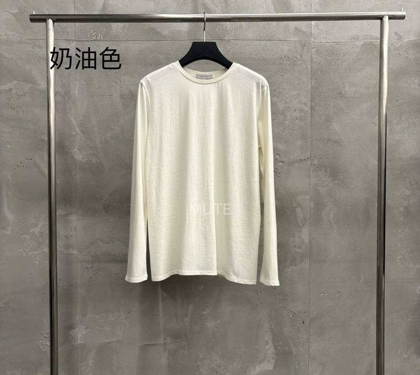 MUTE-P韓國代購㊣女士新品休閑職業人氣時尚熱賣25秋冬長袖T恤MUTE長袖T恤圖色2