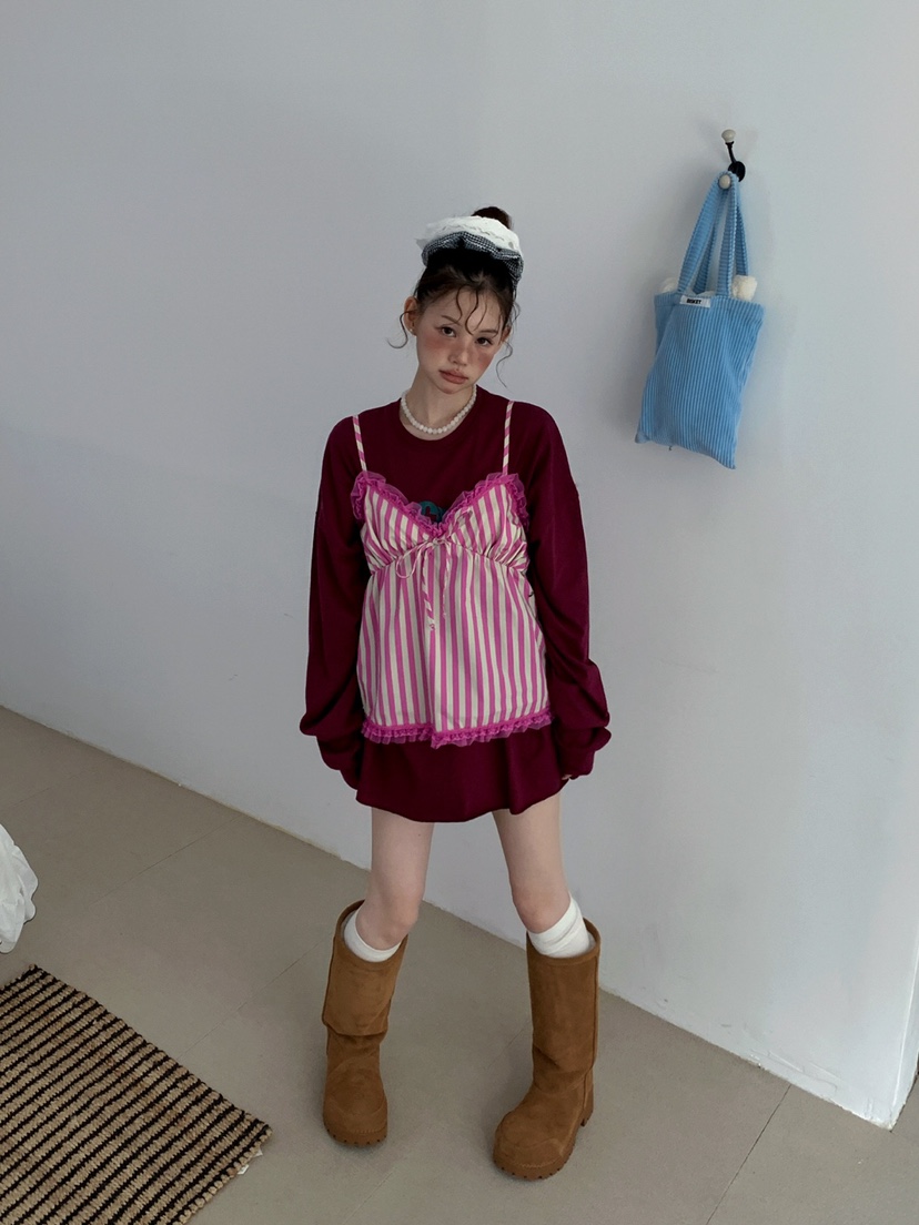 JKICHI東大門㊣代購女士新品熱賣25秋冬職業吊帶背心不含內搭JKICHI吊帶/背心