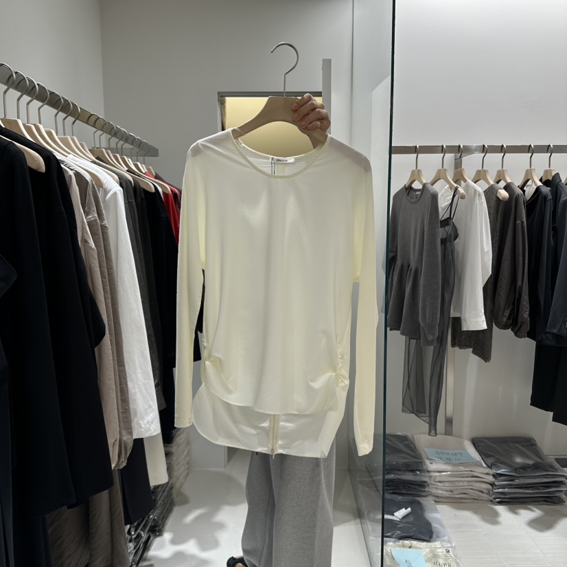 HAUTTE-P東大門㊣實拍女裝新品25秋冬熱賣人氣推薦襯衫蕾絲衫HAUTTE襯衫/蕾絲衫