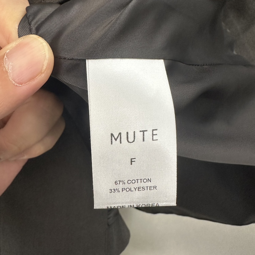 MUTE-P東大門㊣實拍女士新款25秋冬推薦人氣時尚真品熱賣夾克MUTE夾克