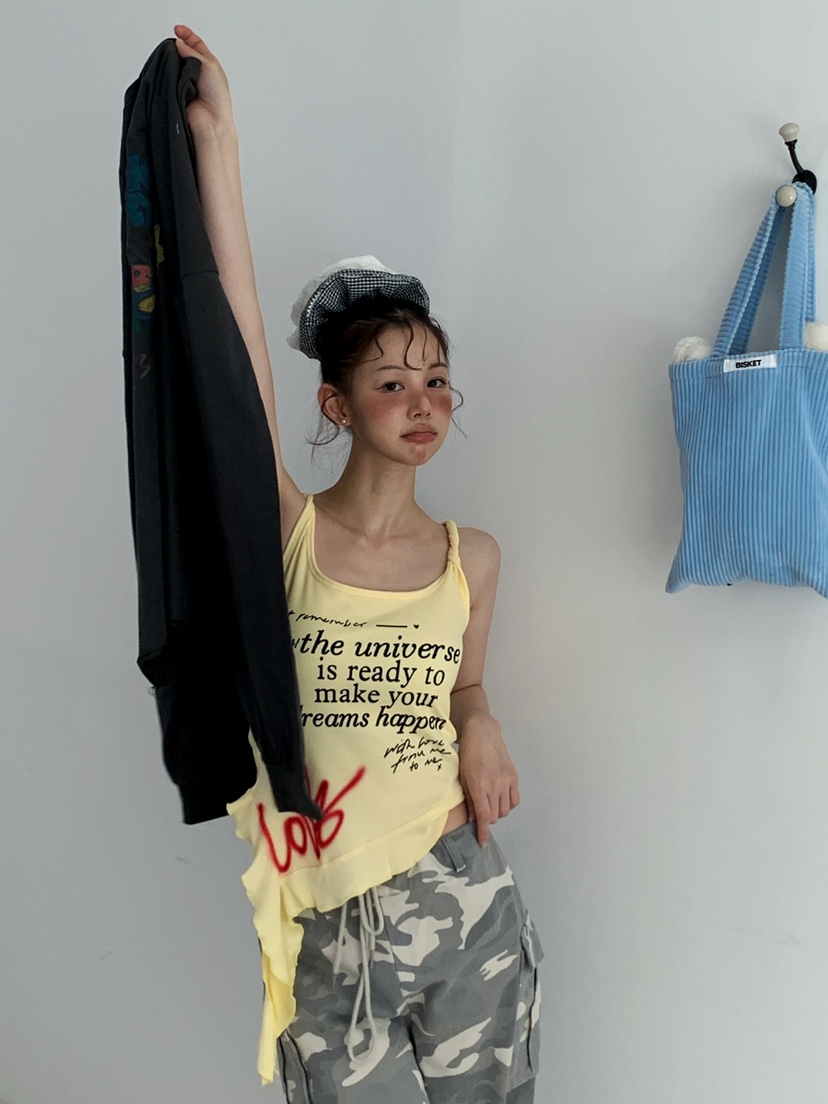 JKICHI韓國代購㊣女裝新款休閑推薦職業人氣時尚25秋冬吊帶背心JKICHI吊帶/背心
