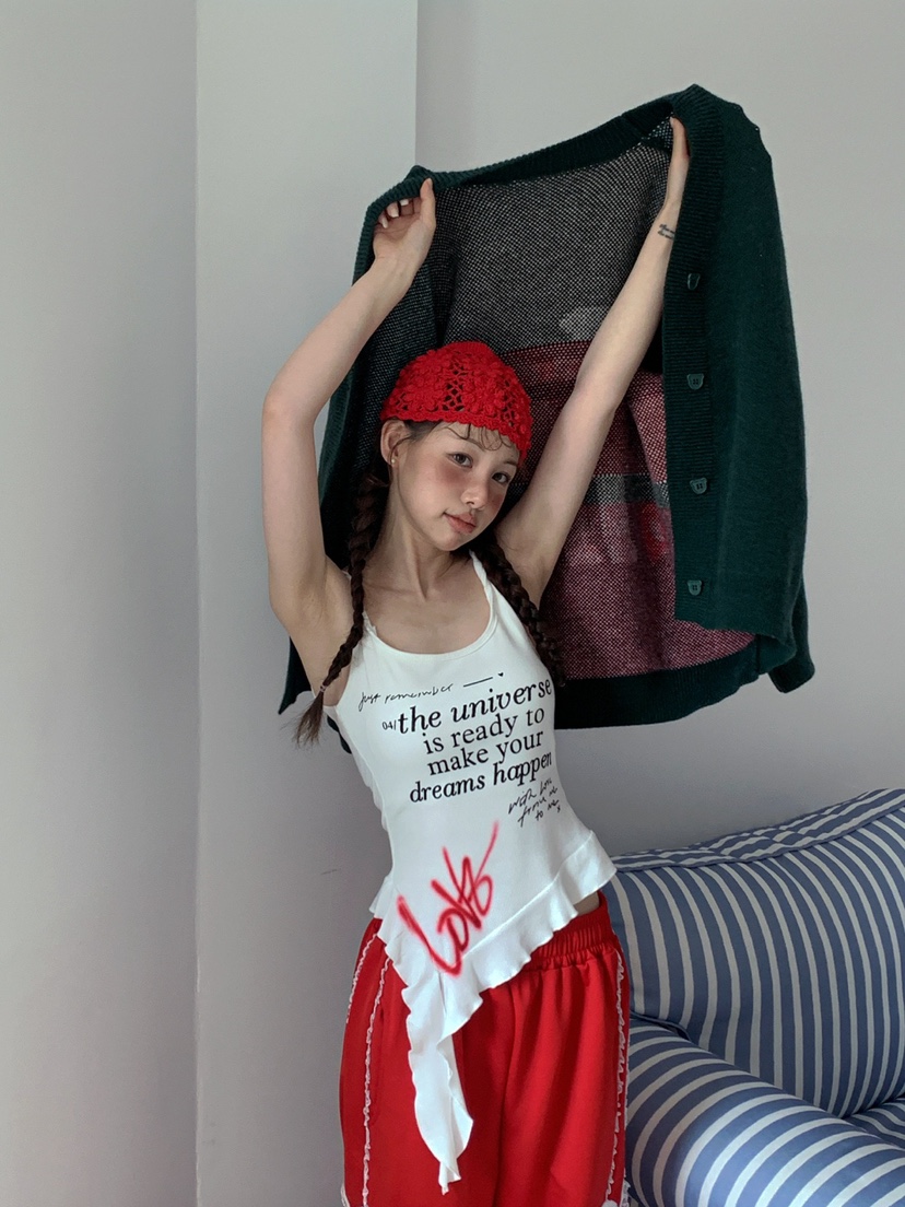 JKICHI韓國代購㊣女裝新款休閑推薦職業人氣時尚25秋冬吊帶背心JKICHI吊帶/背心