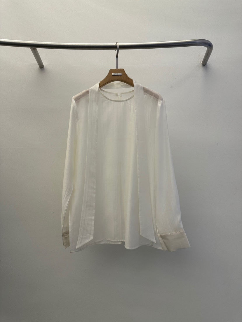 WIDA-P東大門㊣實拍女裝新品職業25秋冬熱賣襯衫蕾絲衫透明WIDA/RENEJ襯衫/蕾絲衫