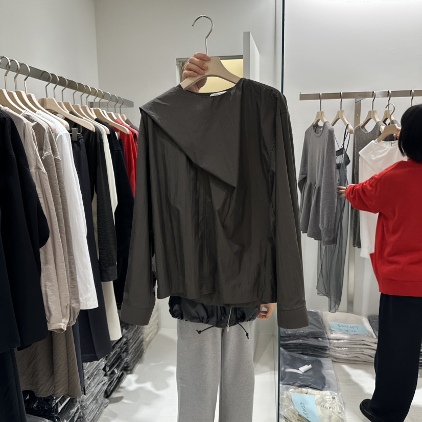 HAUTTE-P東大門㊣代購女士新品時尚25秋冬熱賣推薦襯衫蕾絲衫HAUTTE襯衫/蕾絲衫圖色2