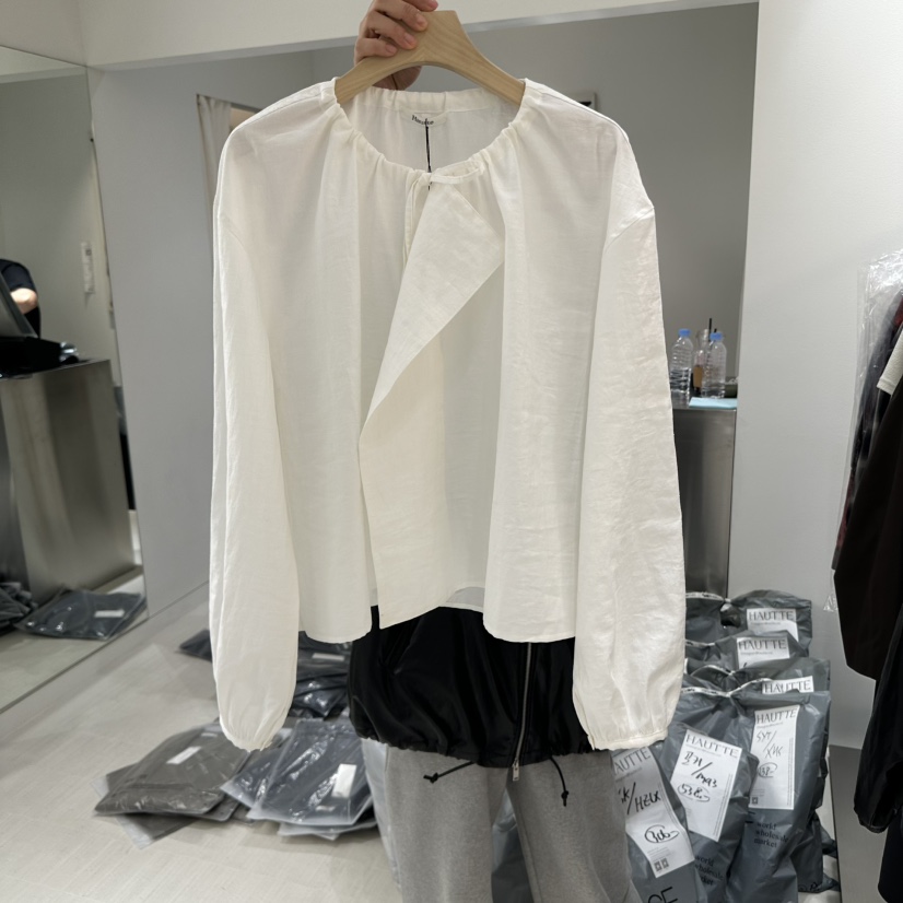 HAUTTE-P韓國代購㊣女士新品真品時尚熱賣職業推薦襯衫蕾絲衫HAUTTE襯衫/蕾絲衫