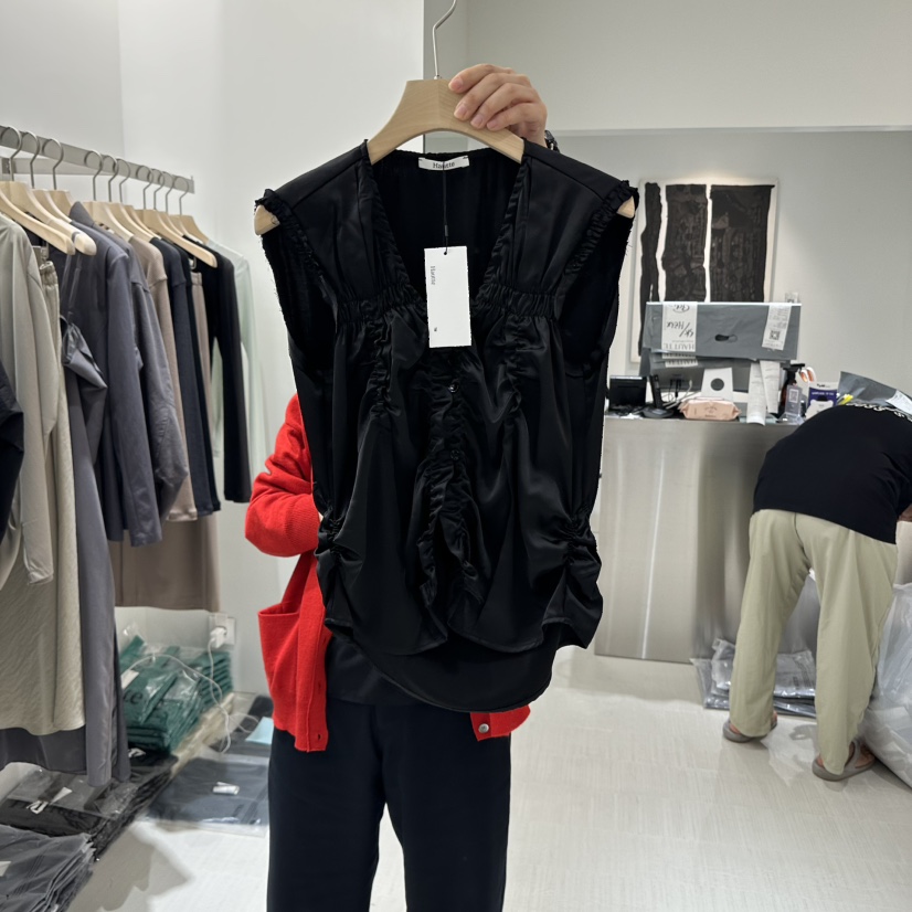 HAUTTE-P韓國代購㊣女士新品職業25秋冬休閑推薦熱賣馬甲鵝HAUTTE馬甲圖色2