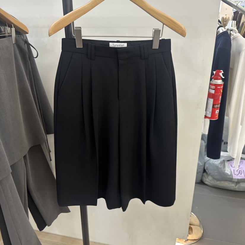 3 ANOTHER韓國代購㊣女士新品熱賣時尚真品休閑推薦職業短褲3 ANOTHER短褲圖色2